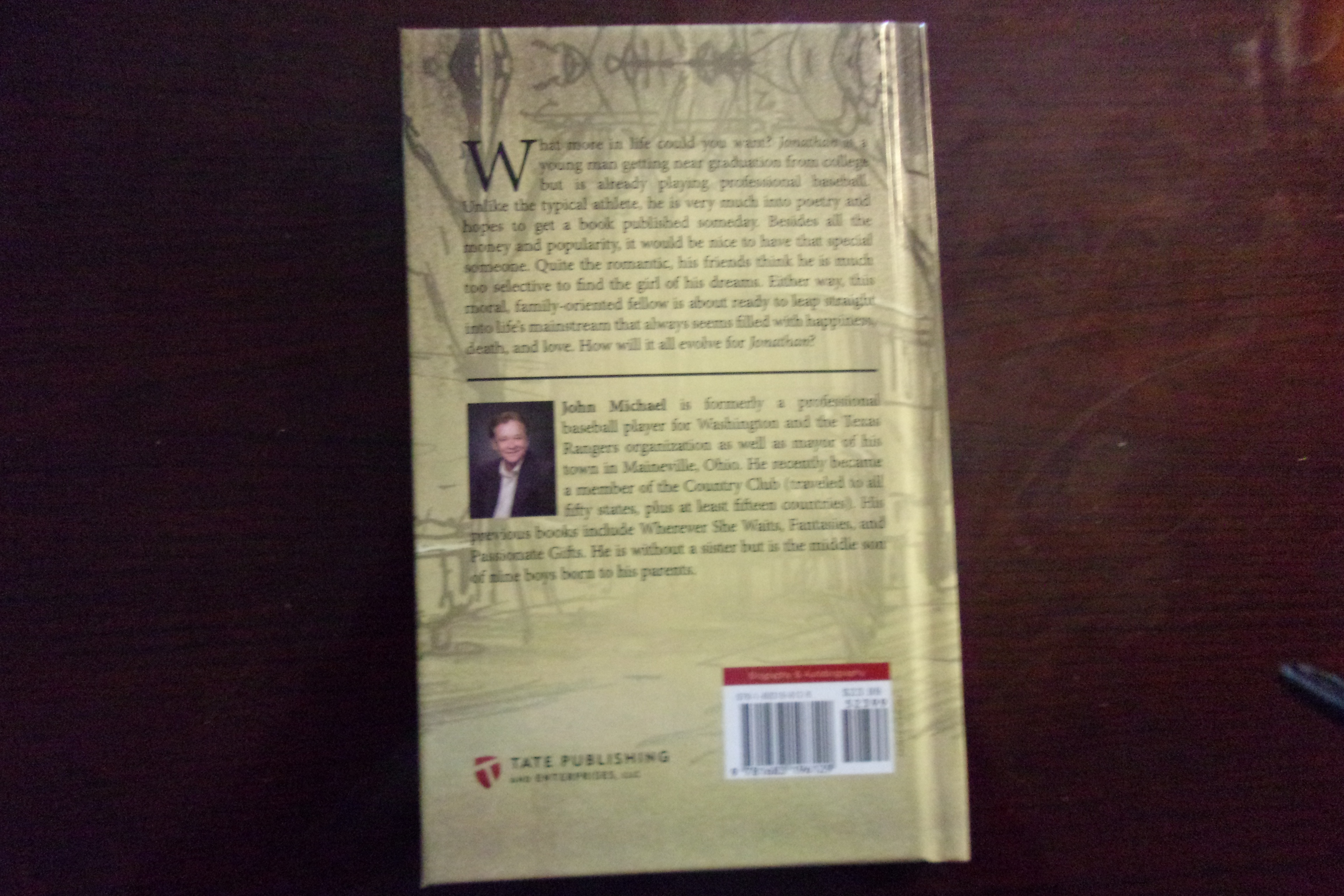 Back cover of Jonathan by John Michael